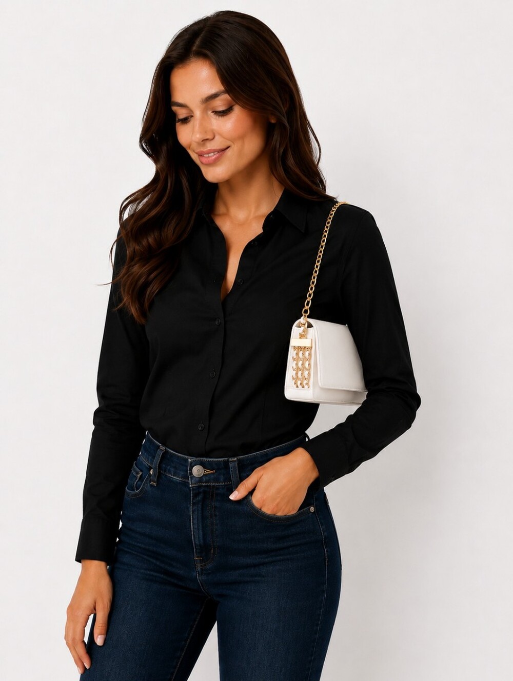 Urban Expressions Ivory “Julia” Shoulder Bag NWT – Vegan Leather